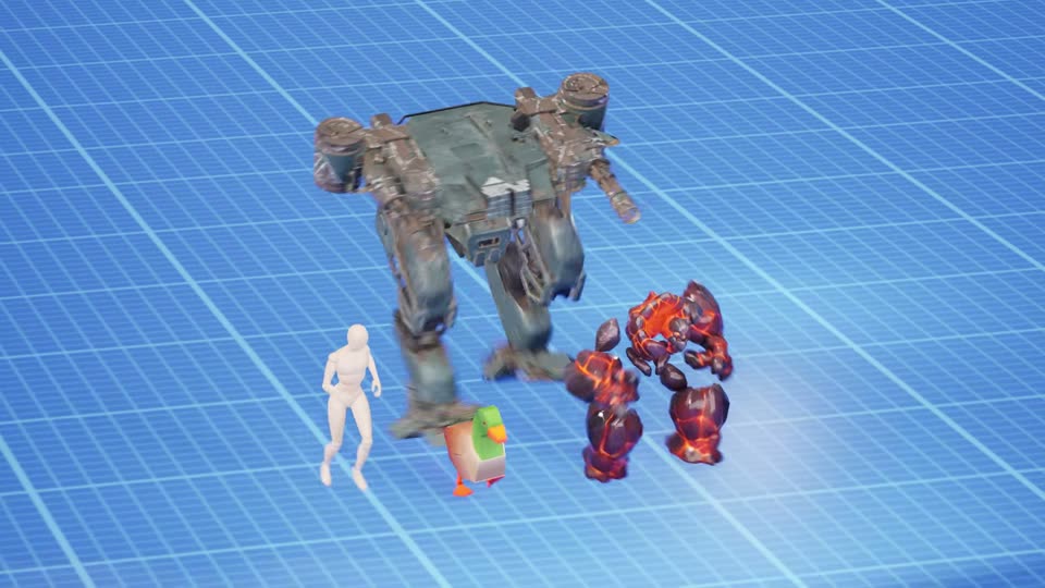 Auto-retarget feature demonstration.