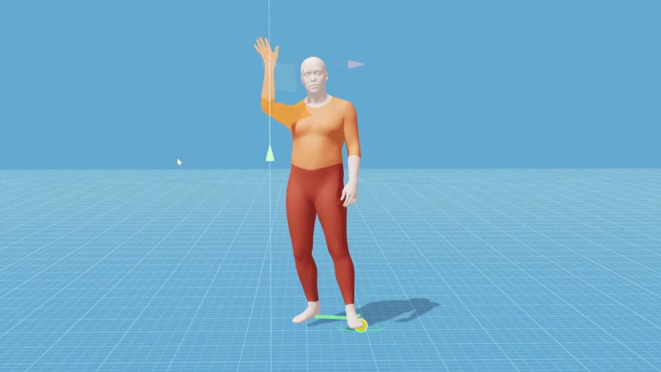 Direct with poses feature demonstration.