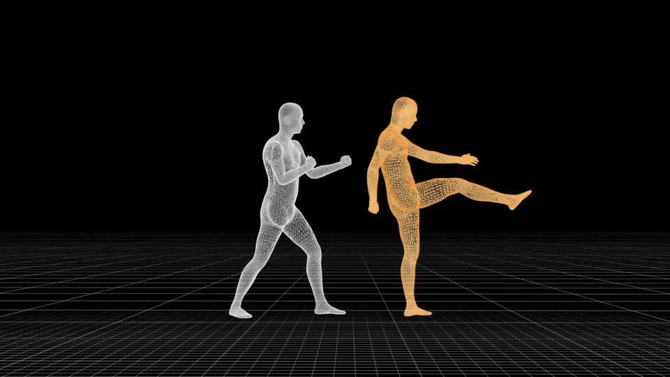 Pose-to-motion capability demonstration.