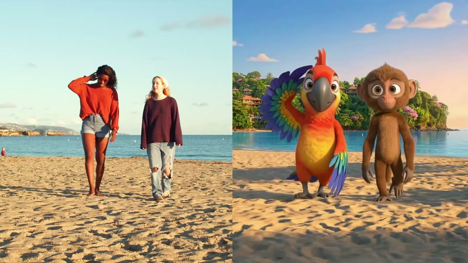 Mascot character consistency across outputs