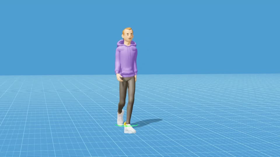 Character Swap feature demonstration.