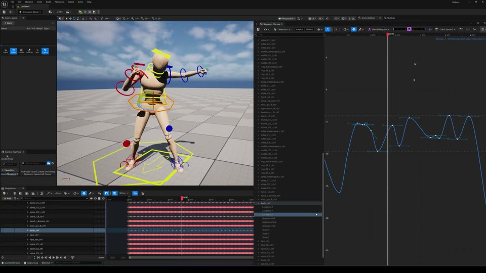 Curve smoothing feature demonstration.